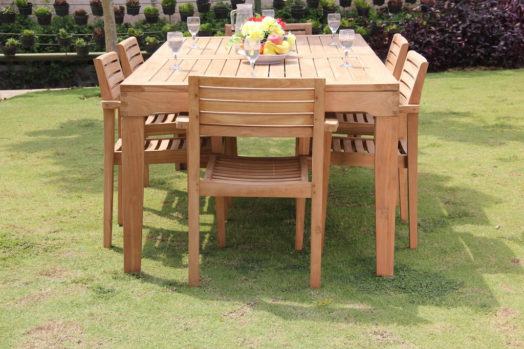 7 Pc Teak Dining Set E4716