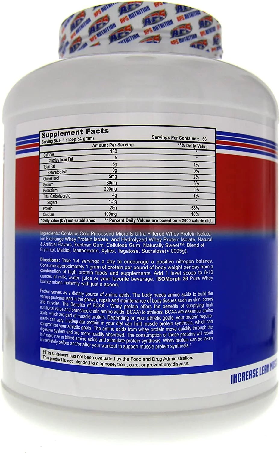 Whey Protein Isolate Cookies & Cream 5 Pound M1969