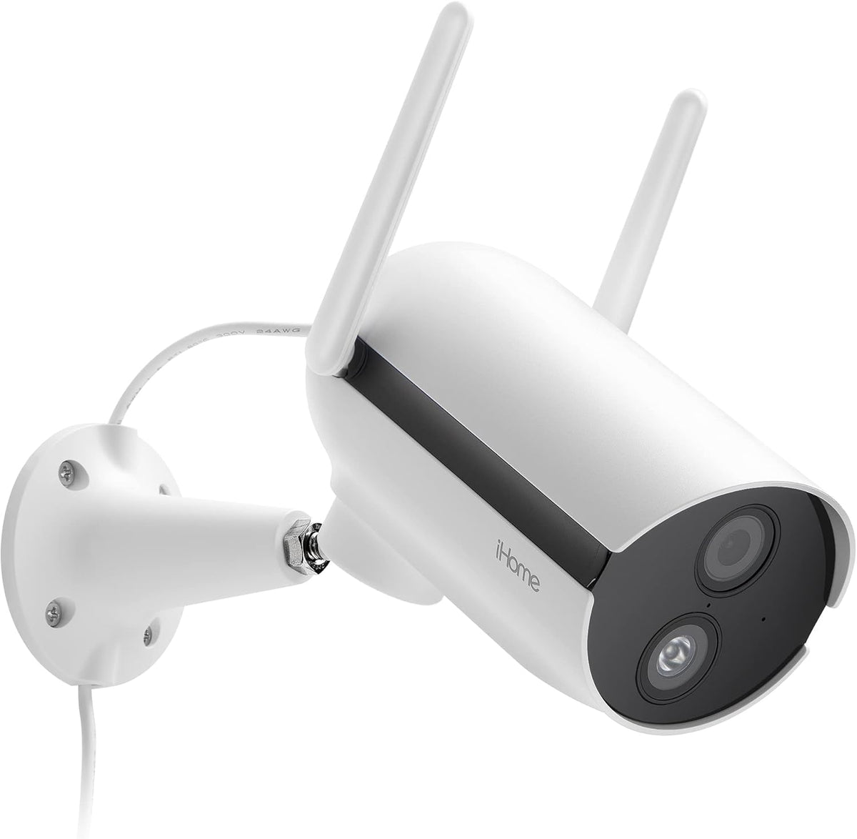1080p HD IP65 Weatherproof Security Camera with 2-Way Audio and Night Vision Y7105