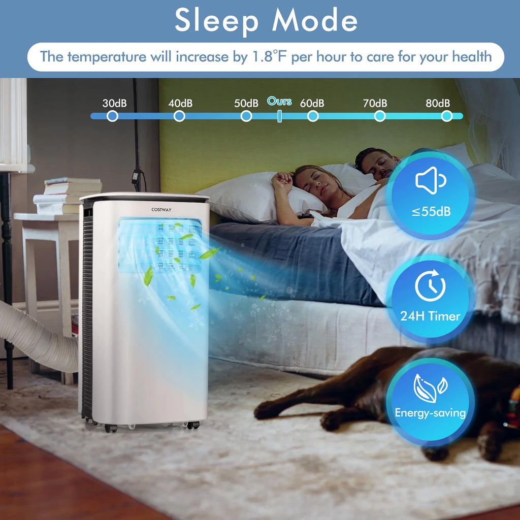 6500 BTU 3 in 1 Portable Air Conditioner T2404