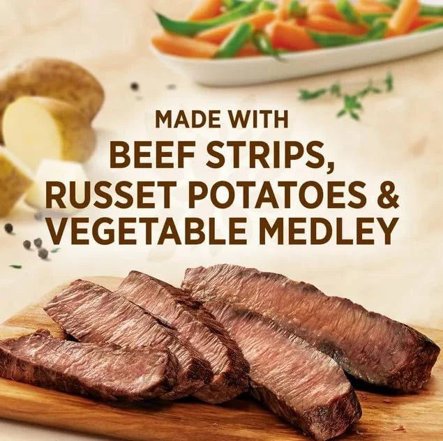 9.5 oz Frozen Beef Merlot Meal, Pack of 6 M710646