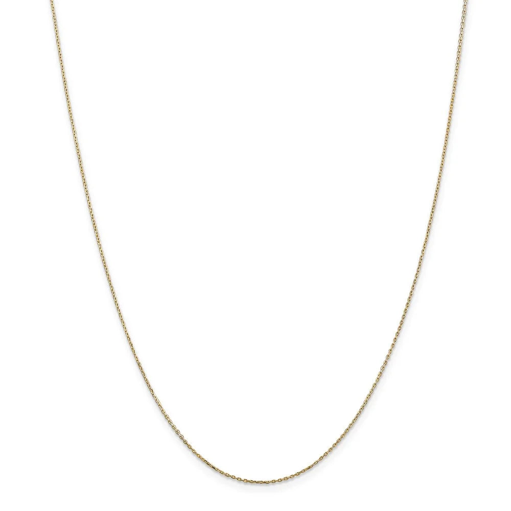 14k Yellow Gold Initial C Necklace - 16 Inch Y500642