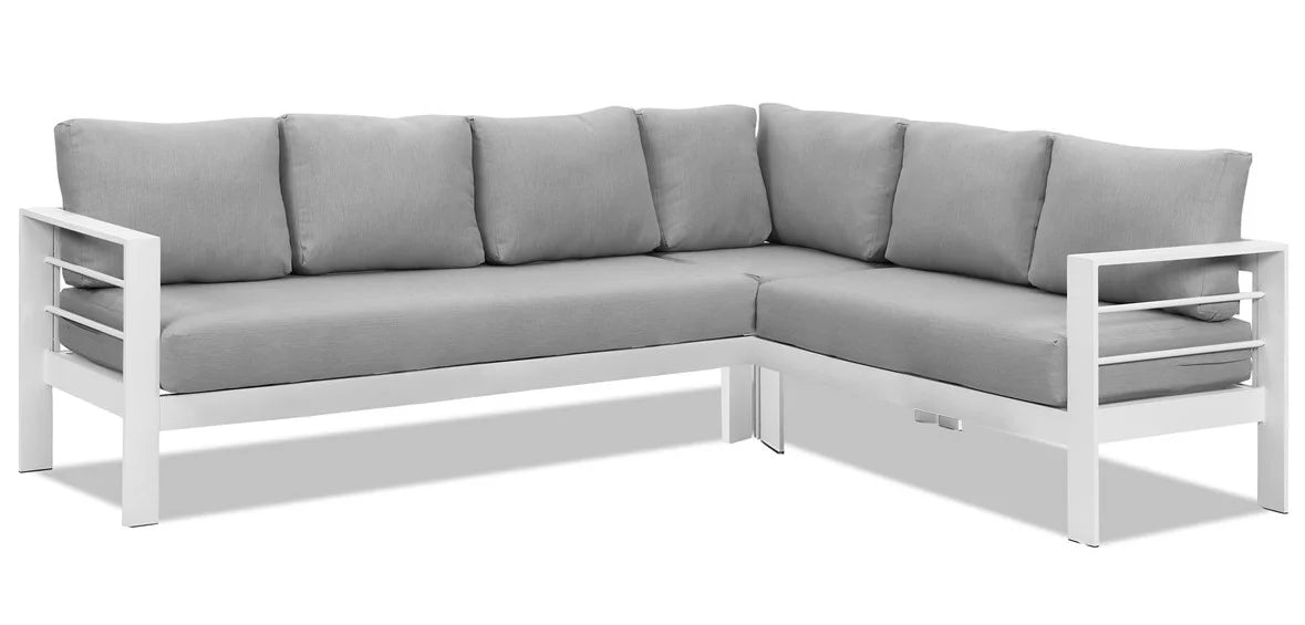 3 Pieces All-Weather Aluminum Patio Sofa Set R34620