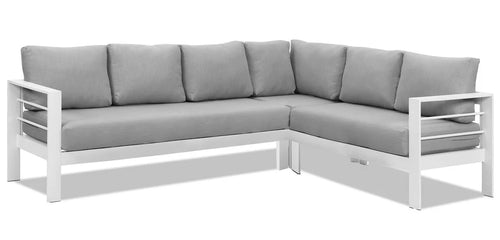 3 Pieces All-Weather Aluminum Patio Sofa Set R34620