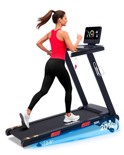 20% Incline 3.0HP 10 MPH Running Machine with 18.5" Wide Belt I8645