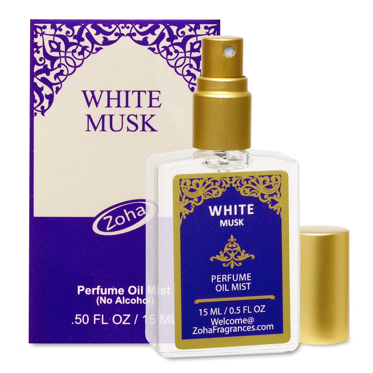 White Musk Alcohol-Free Perfume Oil 15 ml Y752