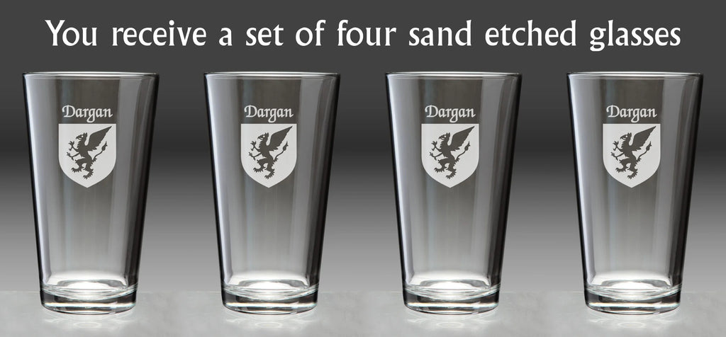 Pint Glasses Set of 4 B8342