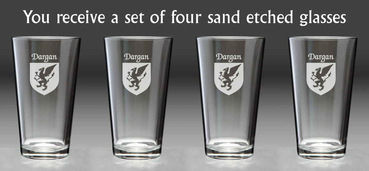 Pint Glasses Set of 4 B8342