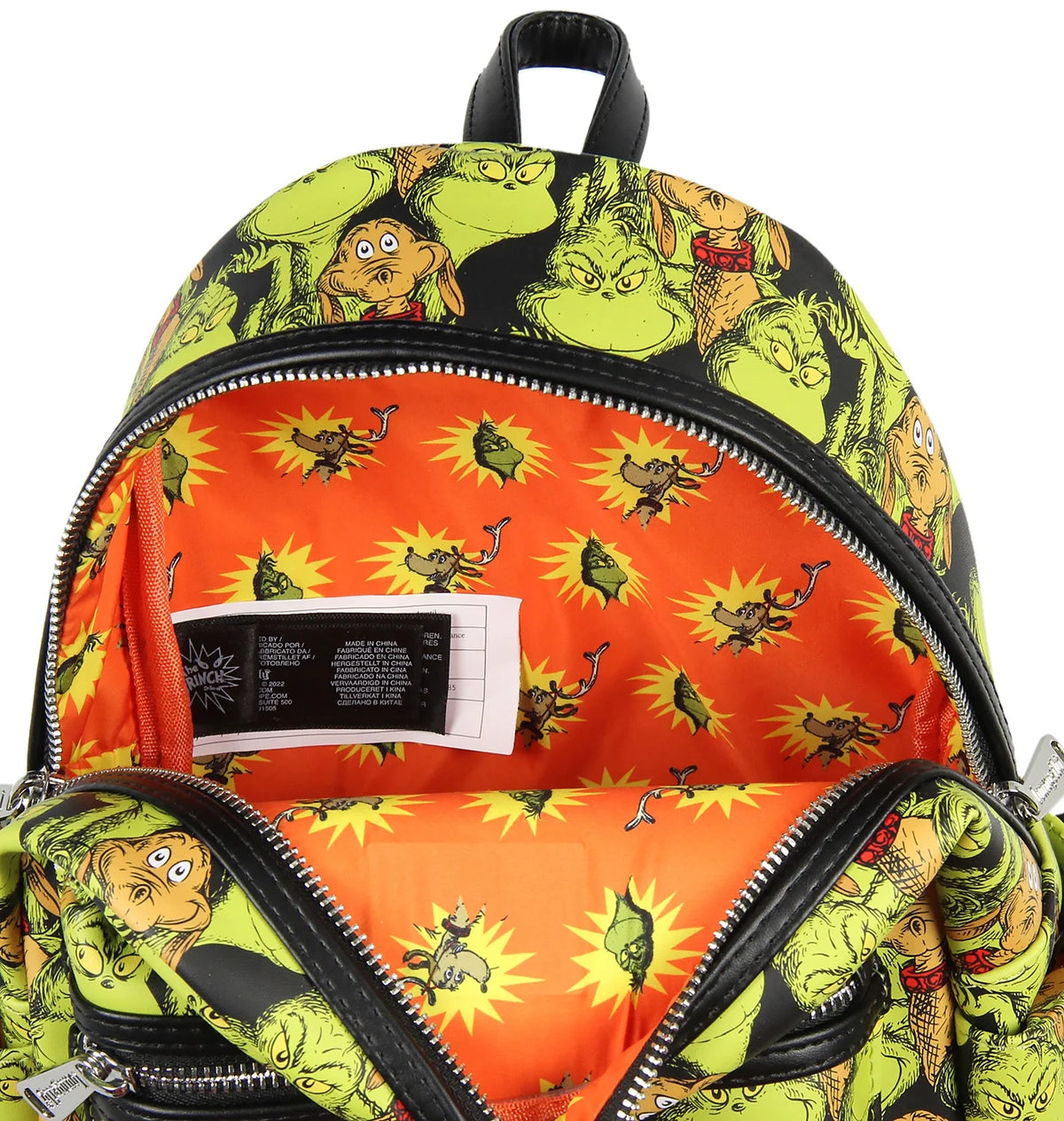 Faux Leather Mini Backpack W978798