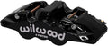 Black Caliper Aero4 LH 1.62/1.38in Pistons 1.25in Disc C775805