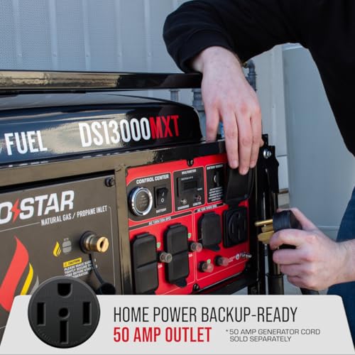 13,000-Watt 500cc Dual Fuel Portable Generator Z287