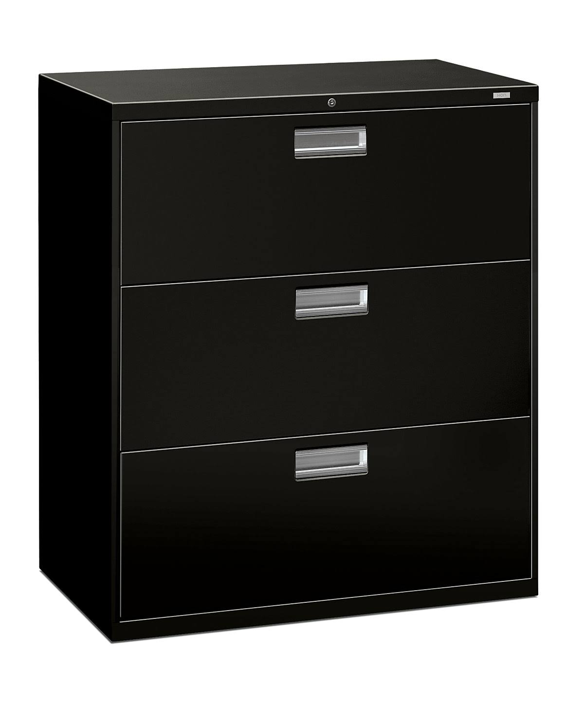 Black 3-Drawer Lateral File P41031