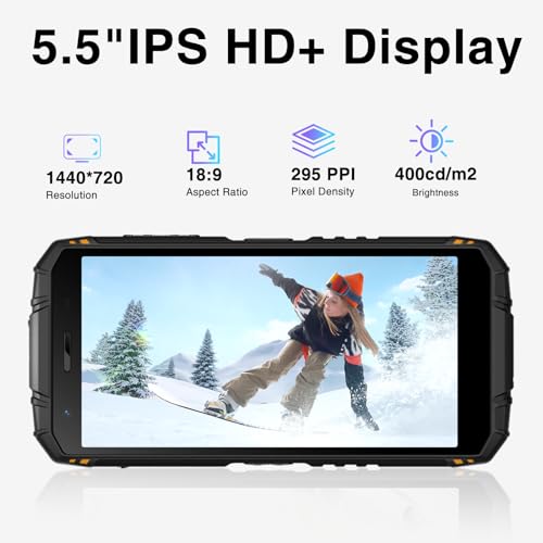 128GB Rugged Smartphone with 6300mAh Battery Y110