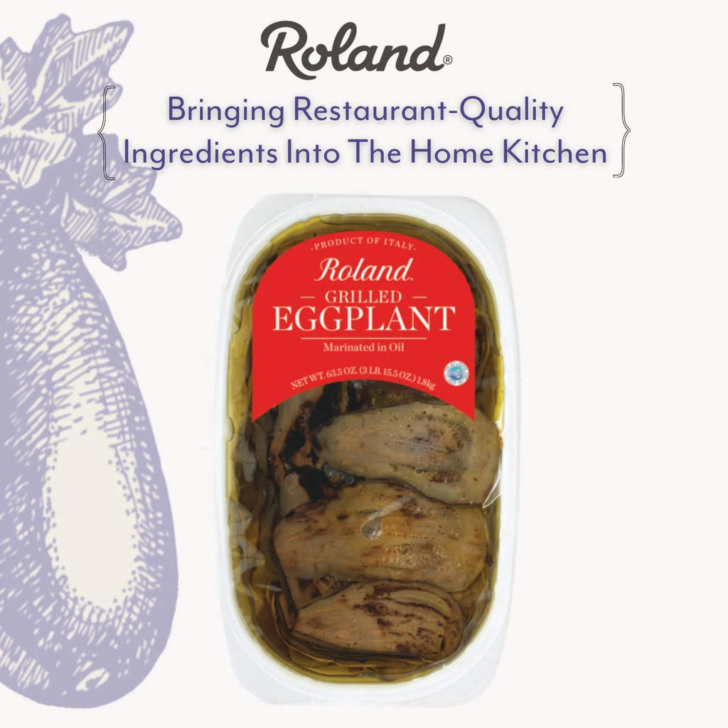 Grilled Eggplant Marinated In Oil, 63.5-Ounce Package E31149