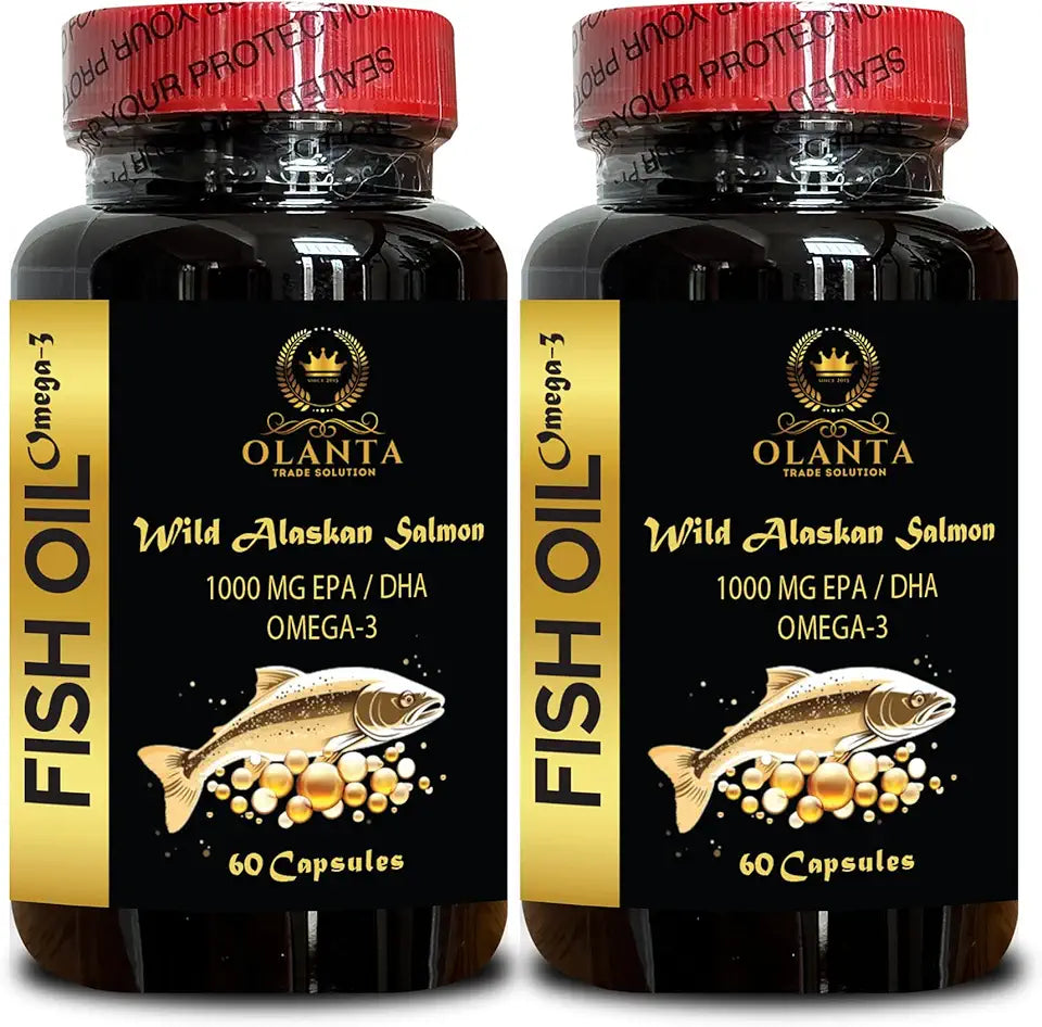 Wild Alaskan Fish Oil Triple Strength Omega-3 Softgels I91804
