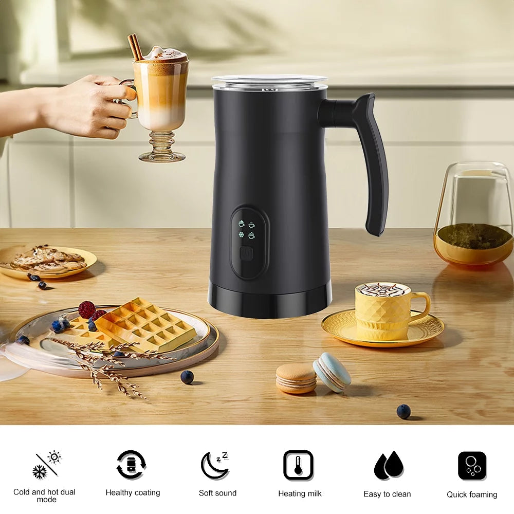Electric Milk Frother Stainless Steel 4 in 1 400W 350ml N536