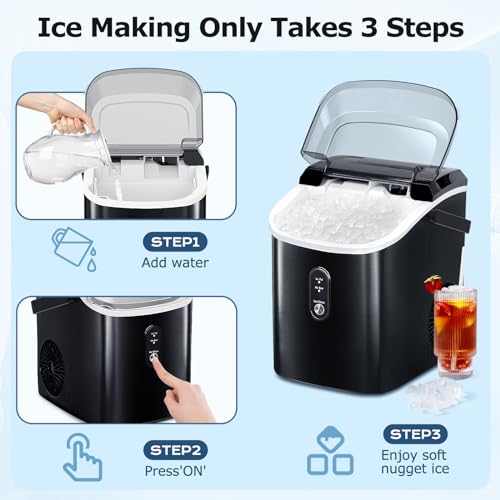 Nugget Ice Maker Countertop F496
