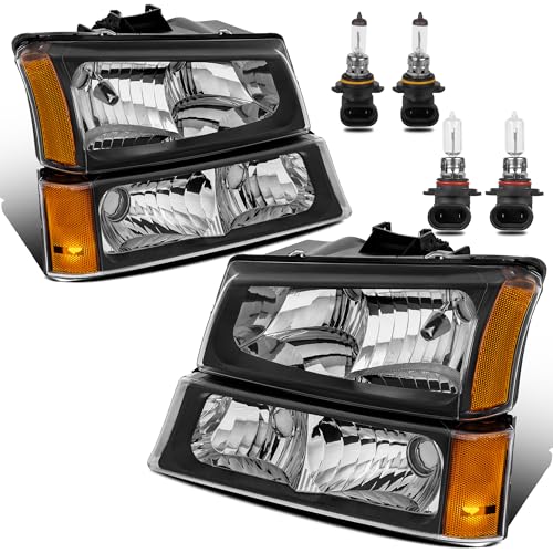 Black Housing Clear Lens Headlight Assembly S862883