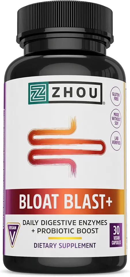 Vegan Non-GMO Digestive Enzymes with Probiotics S6570