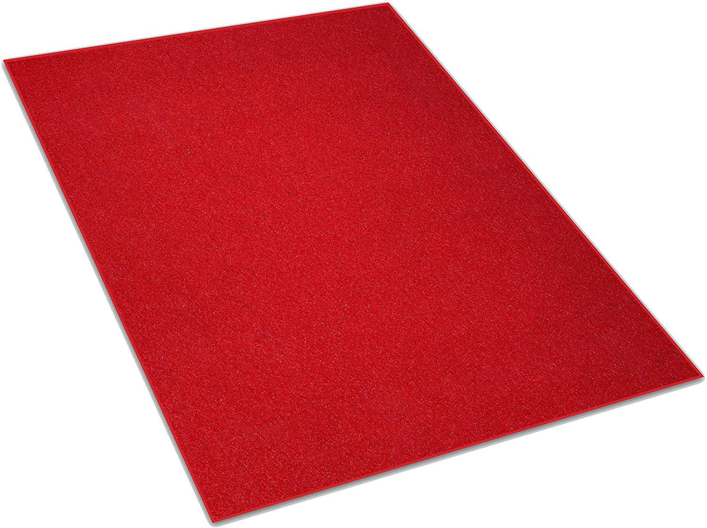 Red 100% UV Olefin Indoor/Outdoor Area Rug F511