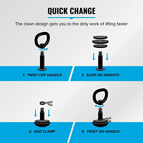 Adjustable Kettlebell Handle for Weight Plates K6000