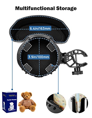 Wheelchair Cup Holder with Small Storage Box L57450