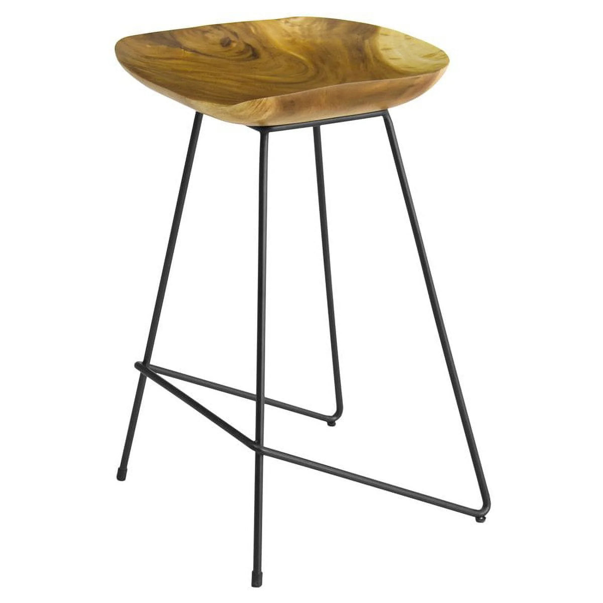 26" Wood Counter Stool - Set of 2 M79071