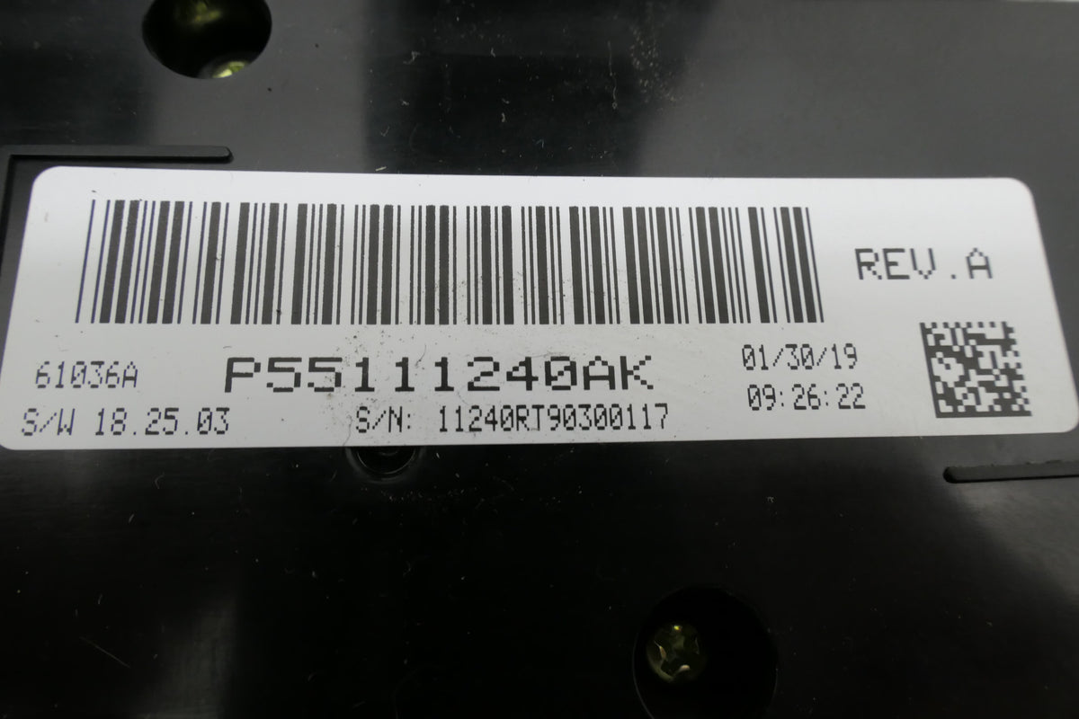 Heater AC Control Panel Bezel P937723