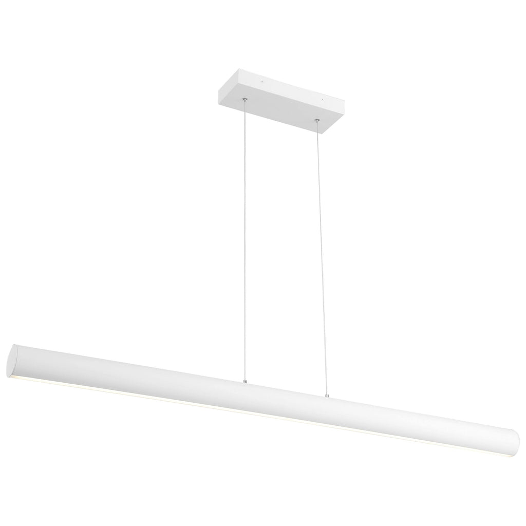 Matte White LED Island Light O38801