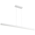 Matte White LED Island Light O38801