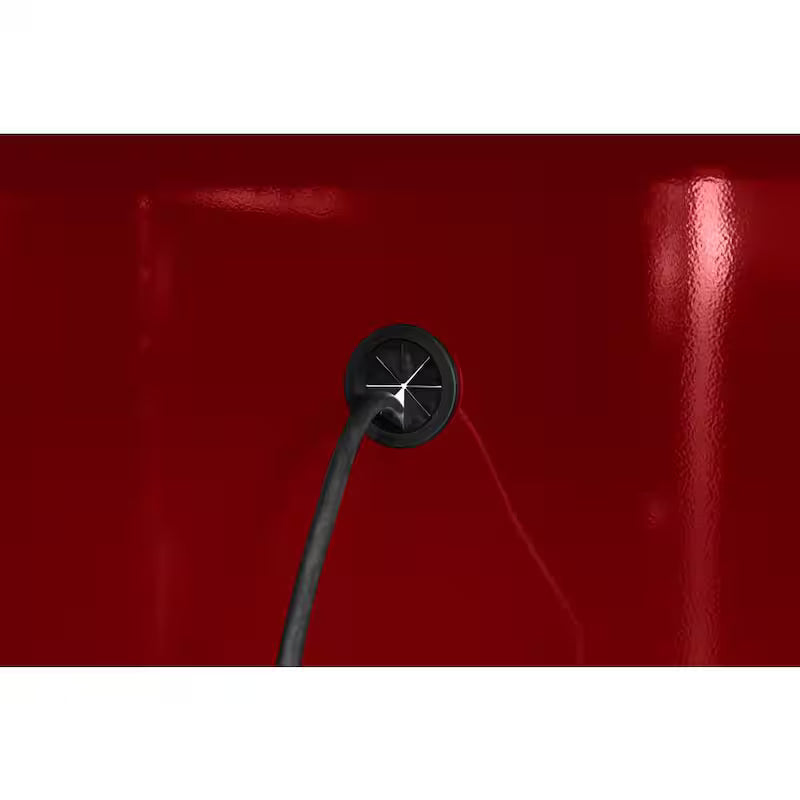 24-Gauge Steel Freestanding Garage Cabinet in Red L5204