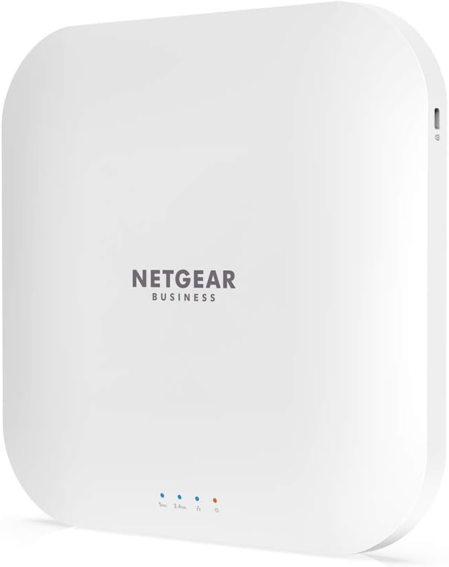 Wireless Access Point WiFi 6 Dual-Band AX3600 Speed 2.5G Ethernet PoE+ Port 256 Devices 802.11ax WPA3 MU-MIMO Power Adapter Y7137