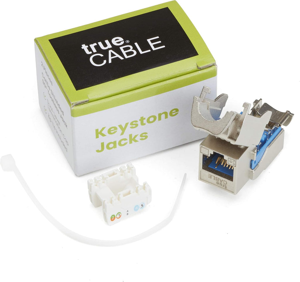 Cat5e Shielded Keystone Jack 12 Pack Z7177