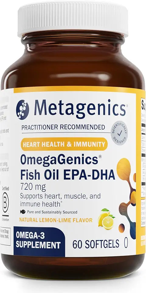 Omega-3 Fish Oil 720 mg 60 Softgels L4367