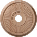 16 in. OD x 1.12 in. P Carved Ceiling Medallion Cherry S693239