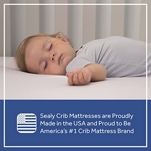52x28" Waterproof Crib Mattress with 204 Steel Coils S840