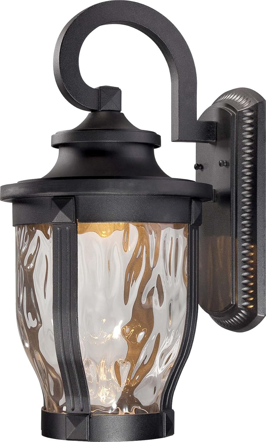 Black Cast Aluminum Outdoor Wall Light F736