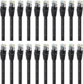 Cat5e Ethernet Patch Cable 3 Feet Black H216950