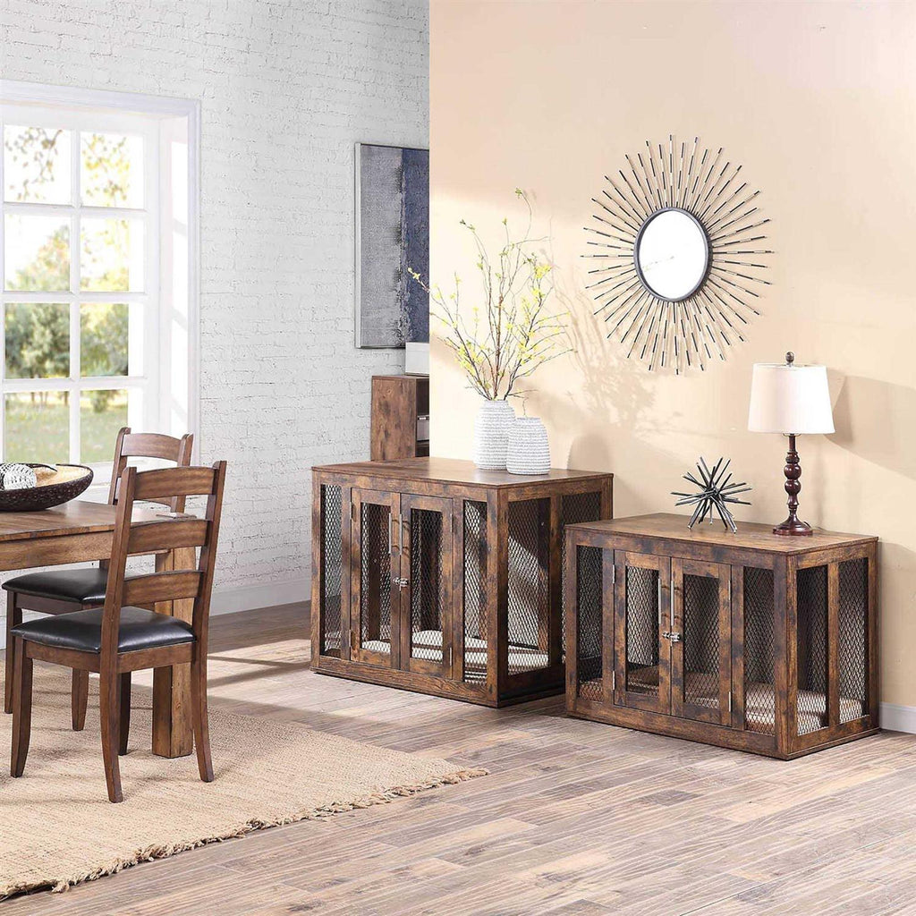 Furniture Style Dog Crate with Tray V4269