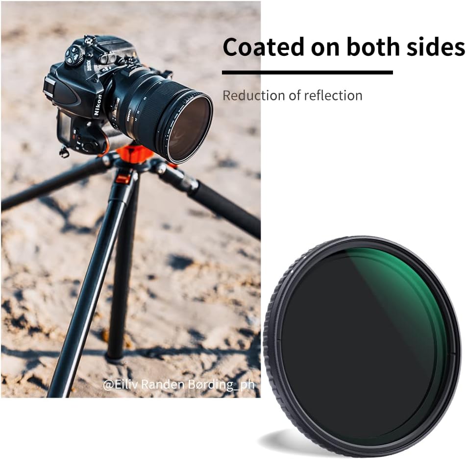 67mm Variable ND Filter ND32-ND512 5-9 Stops Neutral Density Lens Filter H891323
