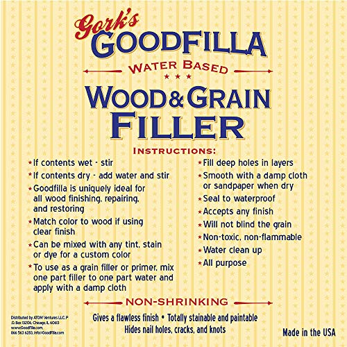 Water-Based Wood & Grain Filler - Neutral Base - 1 Quart I913487