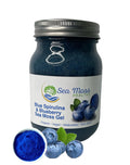 Blue Spirulina Blueberry Sea Moss Gel, 16 oz O5568
