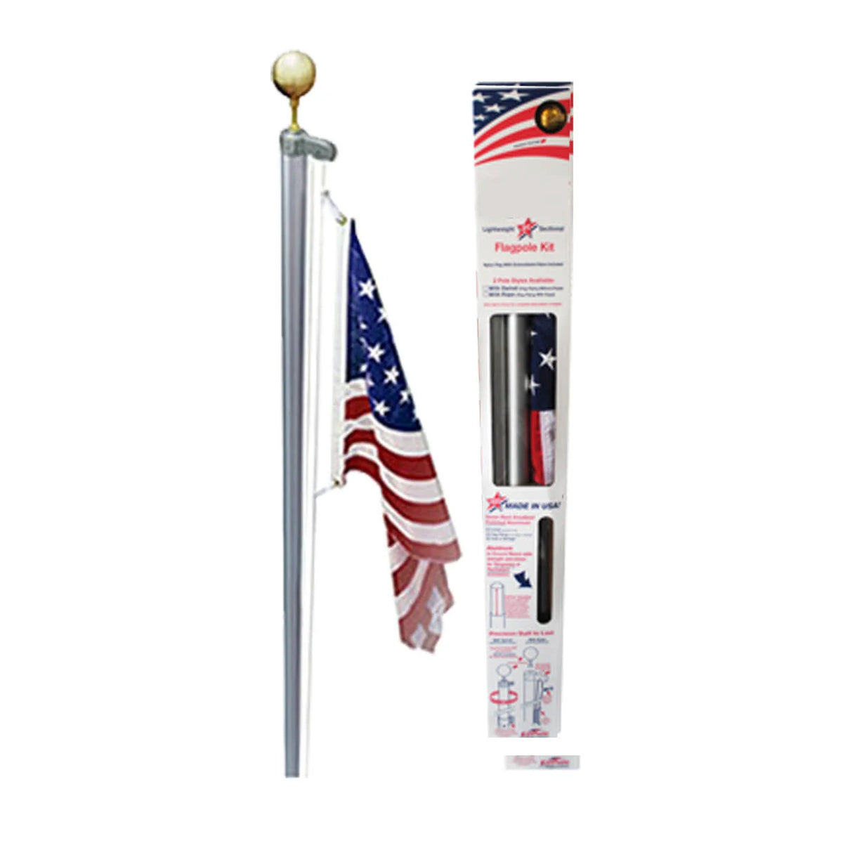 17-Feet Flagpole Kit I6771