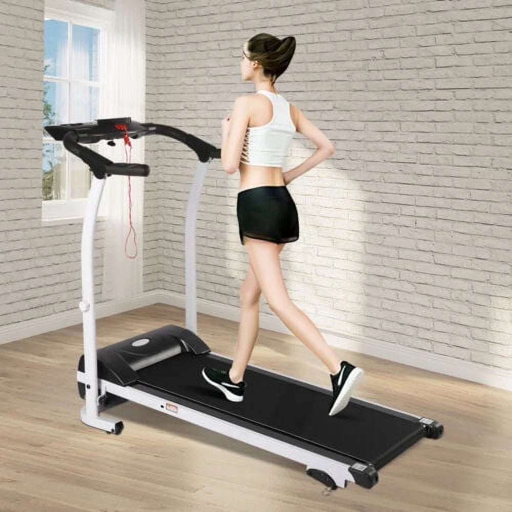 Folding Electric Treadmill 220lbs Capacity Q7272