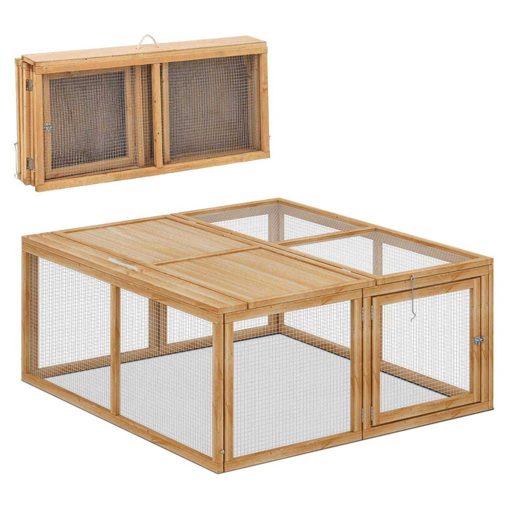 Wooden Small Animal Cage I4416