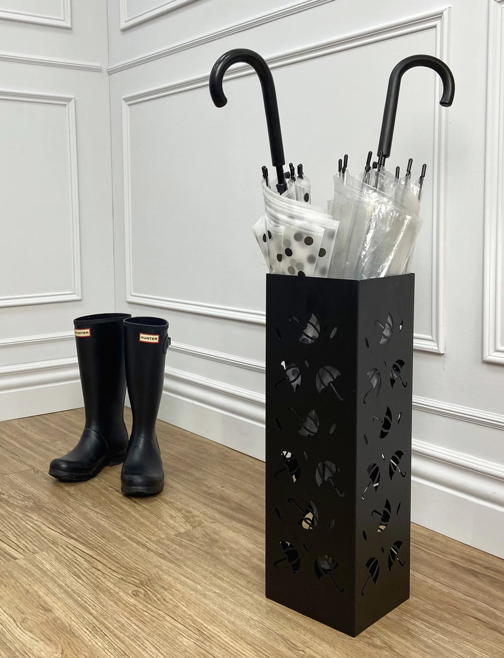 Metal Square Umbrella Holder L555678