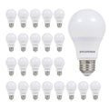 LED A19 Light Bulb 60W Equivalent 9W Not Dimmable Soft White 24 Pack L1680
