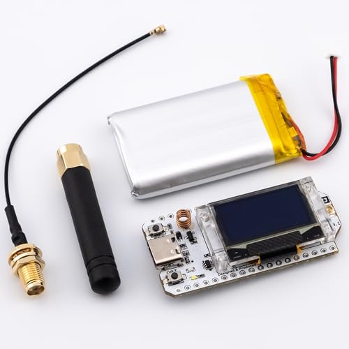 915MHz SX1262 ESP32 Development Board with 1200mAH Battery F729