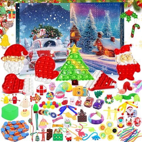 24 Days Bubble Toy Advent Calendar Z208