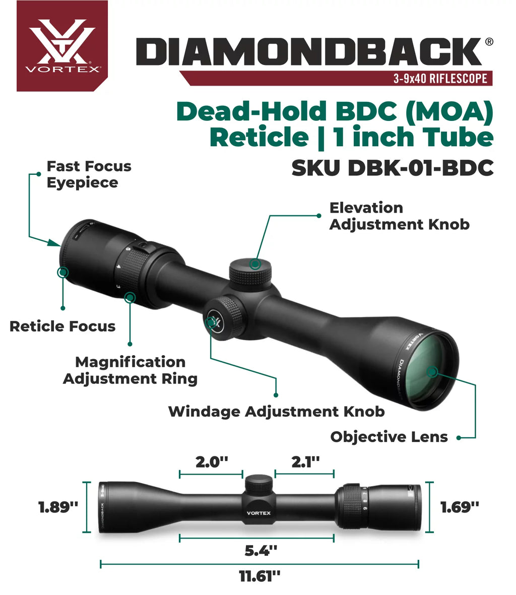 3-9x 40 SFP Riflescope K259948
